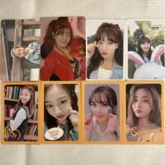 twice ジヒョ トレカ 幼少期 8枚セット