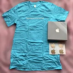 【非売品。レア】未使用品　Apple 企業ロゴ　スタッフTシャツ　Mサイズのサムネイル