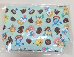 ​【2点セット】ポケモン ポーチ ポケモンセンター花柄＆ミスド福袋コラボ