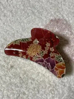 ヘアクリップ　和風