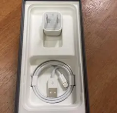 【新品未使用】iPhone純正イヤホン付属品　充電器セット