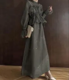 willfully パールショルダーキャミソールセット OP