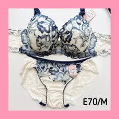 【♡/ラス1/sale】10556EFBU E70/M ブラショーツセット