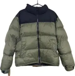 GU ヒートパデッドスタンドカラーブルゾン オリーブグリーン Mサイズ