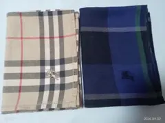 BURBERRY ハンカチ 2枚セット