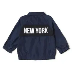 プティマイン(petit main) バックロゴ入りウィンドブレーカー