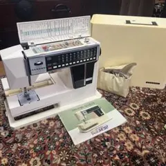 ジャノメ ミシン MODEL 5002 裾上げを刺繍縫いですることも：ジャノメ コンピュータミシン メモリア