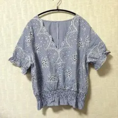 イング　ストライプシャツ