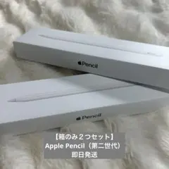 【空箱のみ 2個セット】Apple Pencil 第2世代 純正ボックス