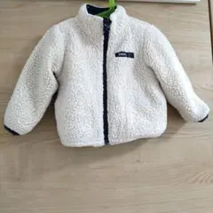 リバーシブル　SHIPS ボア、ドットアウター　男女兼用