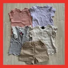 プティマイン 女の子 夏服 80 90 まとめ売り