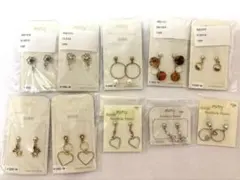 【新品・未使用】【半額以下】貼るピアスまとめ売り⑥ ノンホールピアス１０個