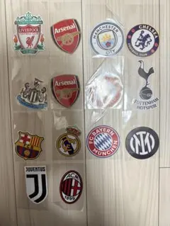 海外サッカー　ビッグクラブ　ステッカーセット