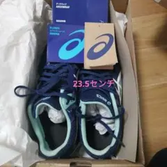 ASICS ARCHWRAP スパイクシューズ ネイビー/ミント 新品