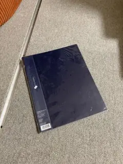プラス A4 クリアファイル ネイビー