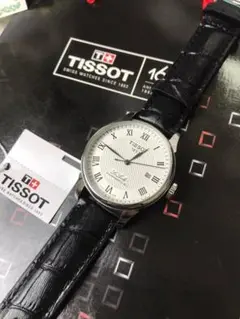 TISSOT シルバー ローマ数字 時計