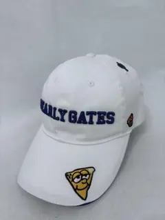 【PEARLY GATES】ゴルフ　キャップ ホワイト　スポーツ　ナチョス
