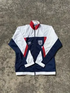 90s UMBRO England 代表トラックジャケット GB L y2k銀 - メルカリ