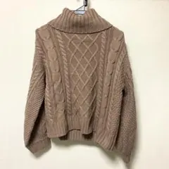 INGNI ピンクベージュセーター