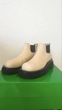 美品⭐️ボッテガヴェネタ　ラグチェルシーアンクルブーツ