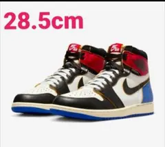 エアジョーダン 1 レトロ HIGH OG ユニオン x フラグメント28.5