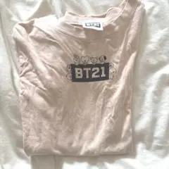 公式 ラインフレンズ bts BT21 Tシャツ レディース ピンク Mサイズ