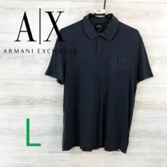 未使用級　EMPORIO ARMANI ヘンリーネック　バックロゴ　大きいサイズ 未使用級 EMPORIO ARMANI ヘンリーネック バックロゴ 大きいサイズ