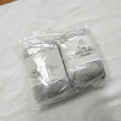 ZAKKAストアーズNEWコットンベビー×２　毛糸　匿名配送