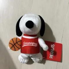 PEANUTS SNOOPY ぬいぐるみ スポーツ バスケ