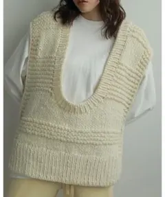 アンヌーク ニットベスト