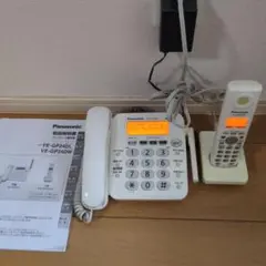 Panasonic VE-GP73 ホワイト 電話機 - メルカリ