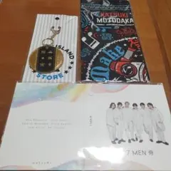 7 MEN 侍　グッズ3点セット　コスチュームチャーム　バンダナ　フォトアルバム