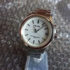 SEIKO ALBA 7B52RADIO WAVE CONTROL 腕時計 美品