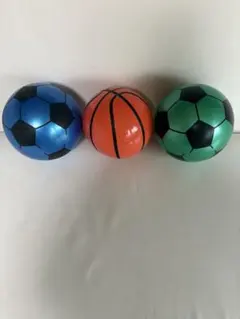 オモチャサッカーボール　3個セット