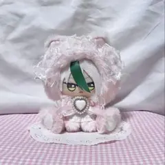 ハンドメイド 着ぐるみ おすわりぬい服 推し活 桃色 白色 d517