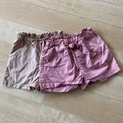 コットンウエストゴムパンツ2色セット