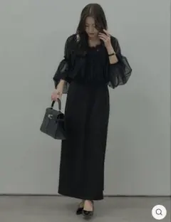 ✨新品・未使用✨Nairo ナイロ2wayチュールブラウス付きワンピース