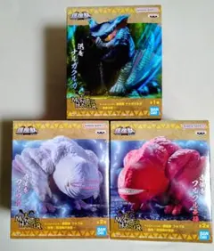 モンスター・ハンター 鎮座獣フィギュア３体セット