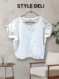 STYLE DELI スタイルデリ/WhiteホワイトTシャツ【SALE！！！】のサムネイル