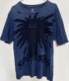 graniph SPLASHデザイン Tシャツ Mサイズ ネイビー
