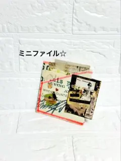 おすそ分けファイル　コラージュ素材収納　クラフトファイル