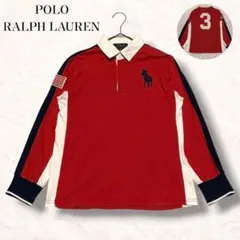 POLObyRalphLauren ビッグポニー刺繍ロゴ 長袖 ラガーシャツ - メルカリ