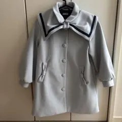 axes femme kids セーラー襟コート 130cm