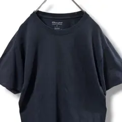 Champion 無地 ブラック 半袖 Tシャツ サイズM チャンピオンのサムネイル