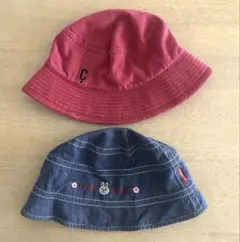 帽子2個　54センチ