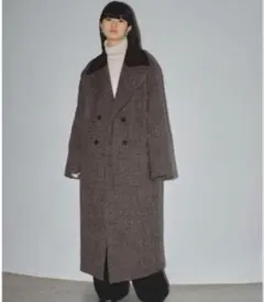 2025年最新】todayfulダブルカラーツイードコートの人気アイテム