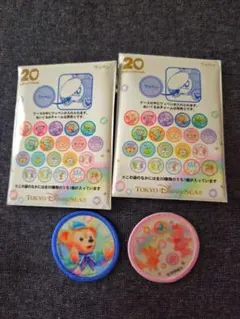 ダッフィー カラフルハピネス ワッペン シェリーメイ リーナベル