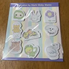 NiziU 付箋メモ 9枚入り　ファンクラブ特典