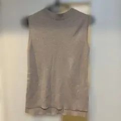 Arpege story ラメニット ノースリーブ トップスのサムネイル