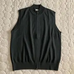 RAIKA INDUSTRY カシミヤ混　ベスト　黒